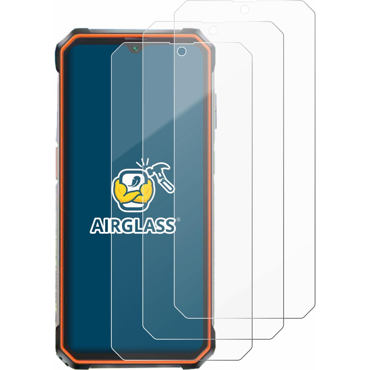Thumbnail - BROTECT AirGlass Panzerglasfolie (3 Stück, Blackview BV9200), Smartphone Schutzfolie, Transparent