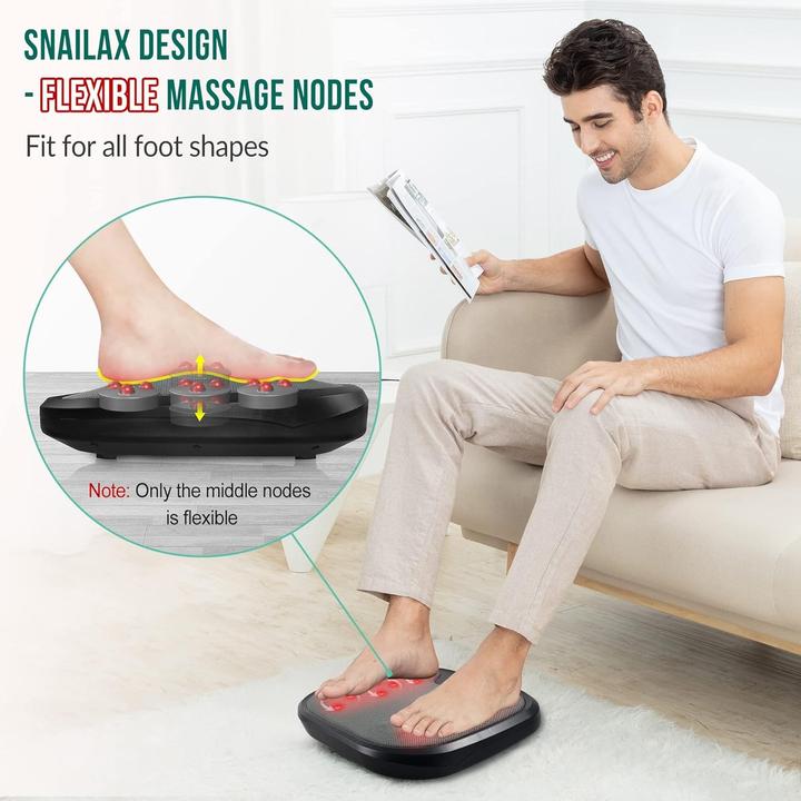 Actual product image Snailax Shiatsu Foot Massager with Heat Function