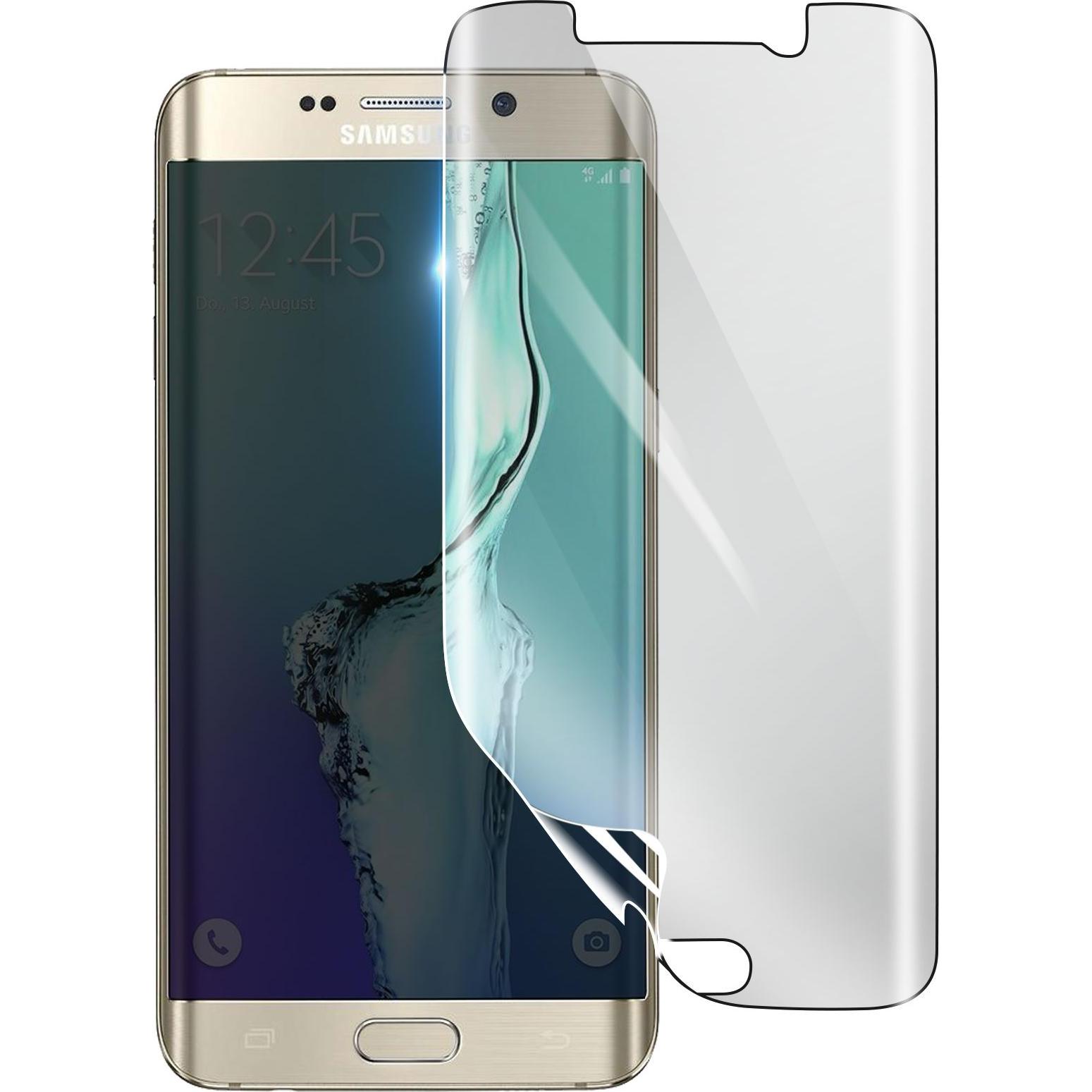 3MK Hydrogel Bildschirmfolie für Samsung Galaxy S6 Edge (1 Stück, Samsung Galaxy S6 Edge), Smartphone Schutzfolie, Trans...