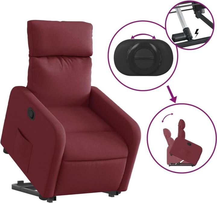 Actual product image vidaXL Relaxsessel mit Aufstehhilfe