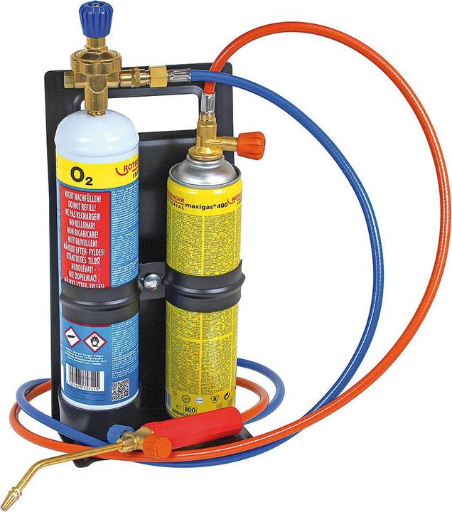 Produktbild Rothenberger Industrial Autogenschweiss- und Hartlötgerät Roxy Kit Eco, inkl. Gas- und Sauerstoffbehä