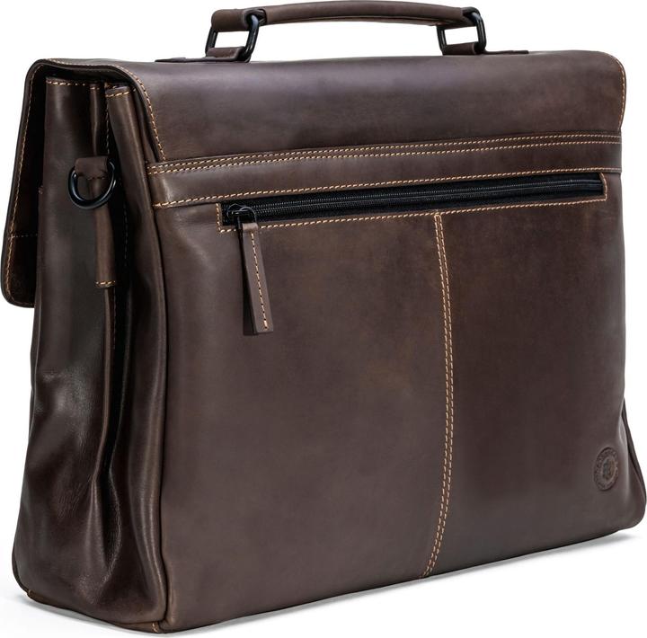 Immagine prodotto Farmhood Cartella Nashville XL 2 scomparti in pelle 39 cm