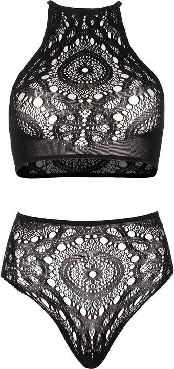 Actual product image Leg Avenue Lace top & high waist string (M, S)