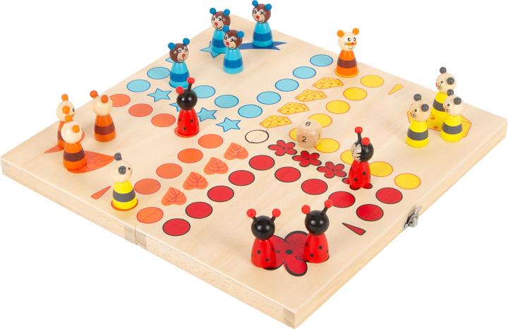 Produktbild small foot Ludo Tiere (Deutsch, Englisch, Französisch, Italienisch, 2 - 4 Spieler)