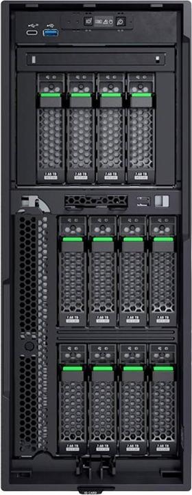 Actual product image Fujitsu RX1330M5 XEON E-2388G 32GB EP680i 10SFF 500W tit (Intel Xeon E-2388G, 32 GB)