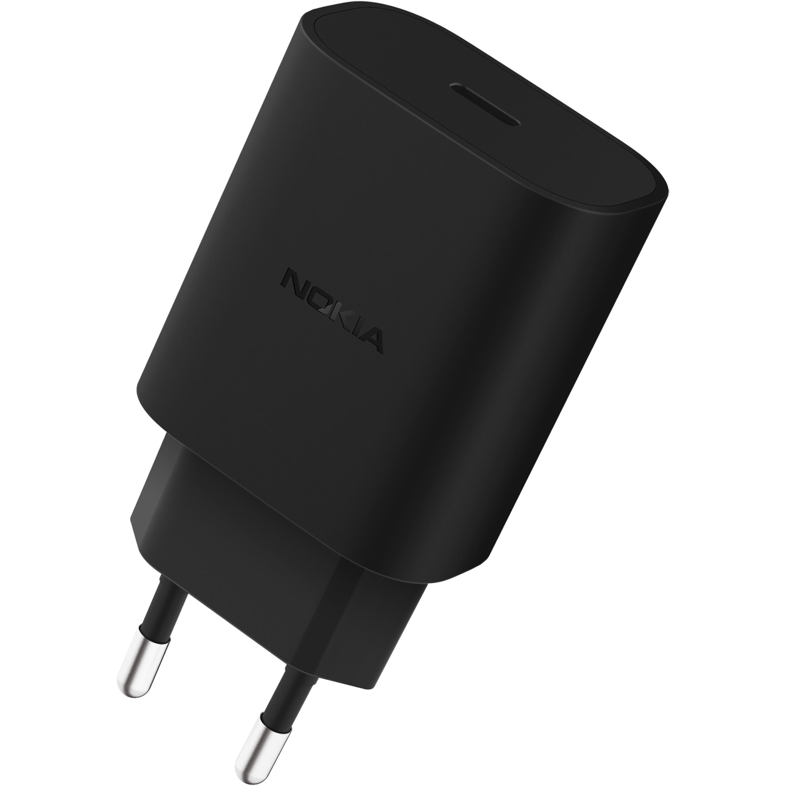 Nokia AD-020E strømforsyningsadapter (20 W), USB Ladegerät, Schwarz