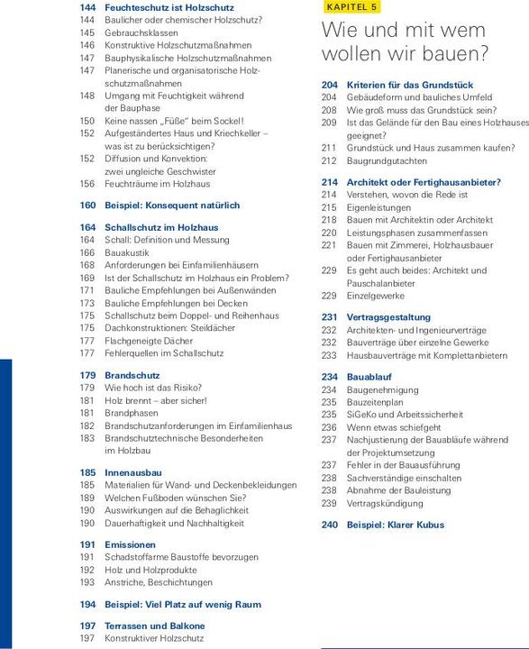 Nährwerte und Zutaten Unser Holzhaus planen und bauen (Deutsch, Dr. Martin Teibinger, Gerrit Horn, 2024)