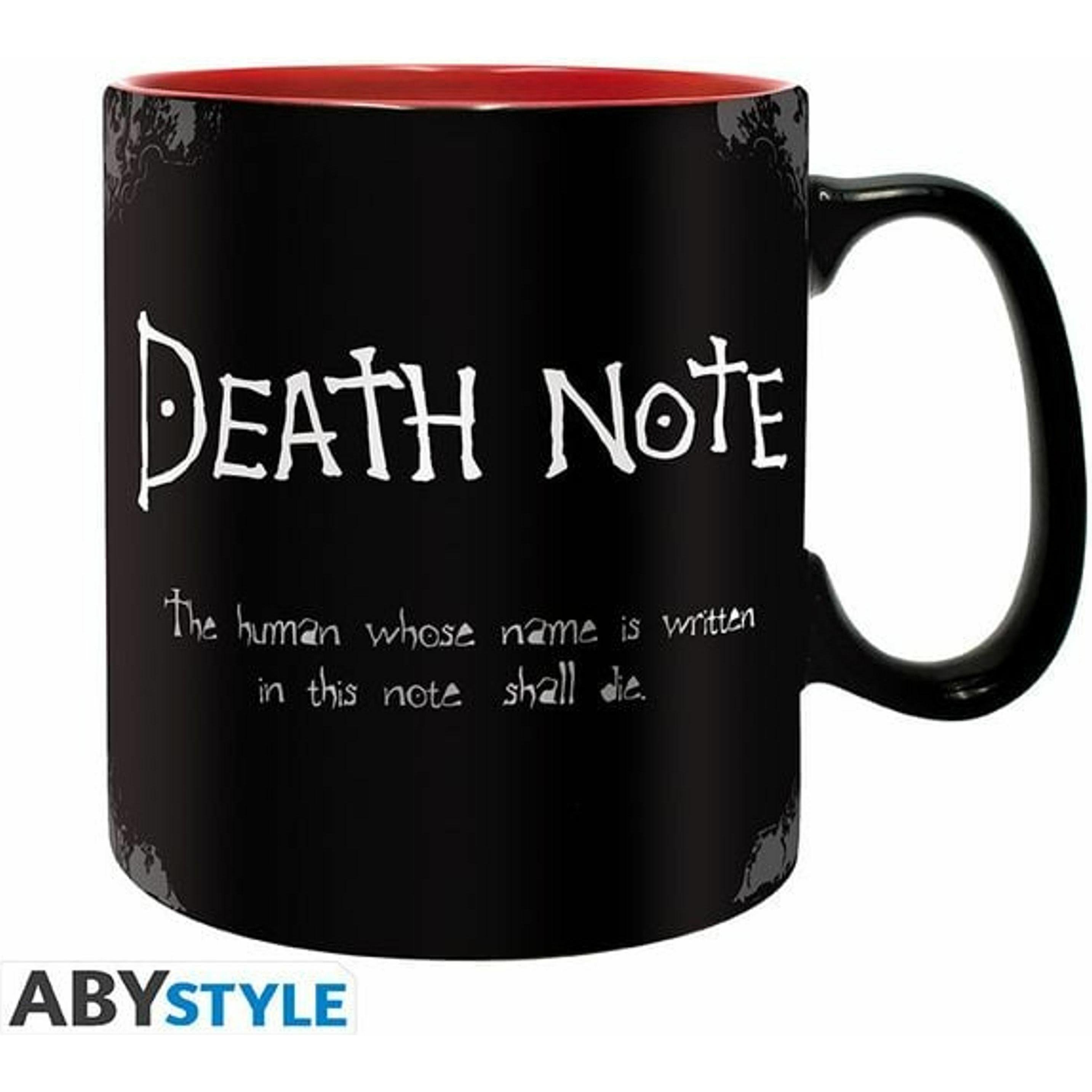 Abystyle Bianco/Nero Death Note Tazza 460Ml Subli: Death Note, Tazze,