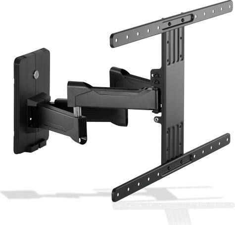 Image du produit G.B.S. Elettronica EWM-3780 2,03 m (80') Noir (Mur, 45 kg, 37" - 80")