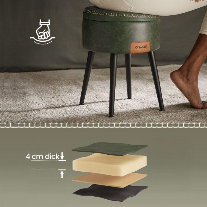 Actual product image Vasagle Stool