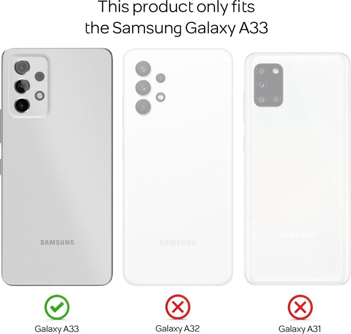 Image du produit Nalia Étui à paillettes (Samsung Galaxy A33)