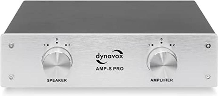 Actual product image Dynavox Amplifier boxesSwitch AMPS PRO silver (Audio Switch)