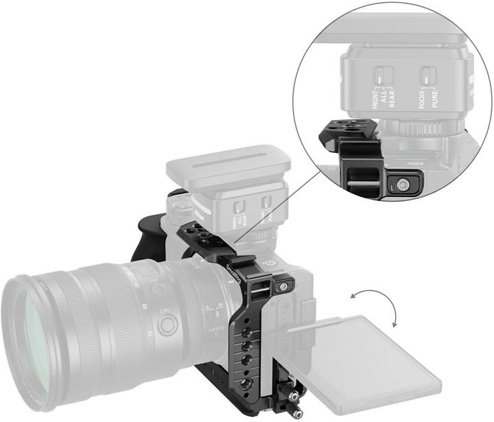 Produktbild SmallRig 5904 HawkLock Quick Release Cage for Nikon ZR (Cage)
