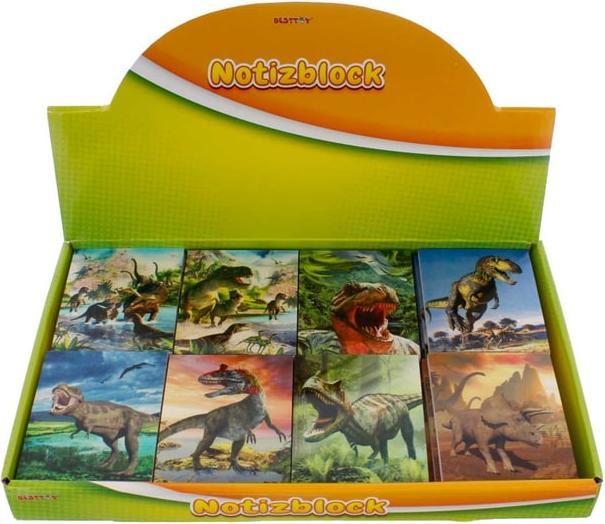 Besttoy - Mini Notizblock - Dino - 1 Stück (Blanko)