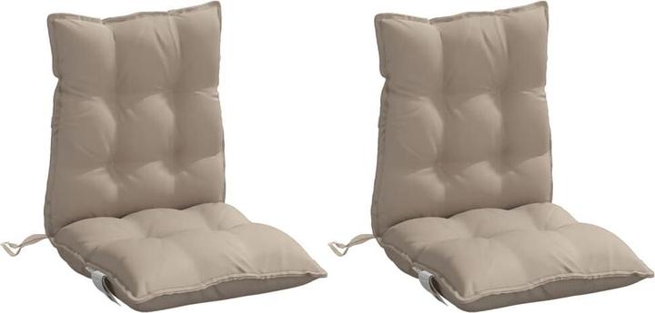 Produktbild vidaXL Gartenstuhlauflage für Niedriglehner (100 x 50 cm)