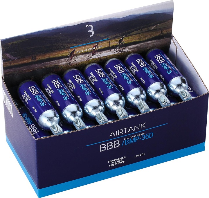 Produktbild BBB Bsb-36d (CO2-Ersatzkartuschen)