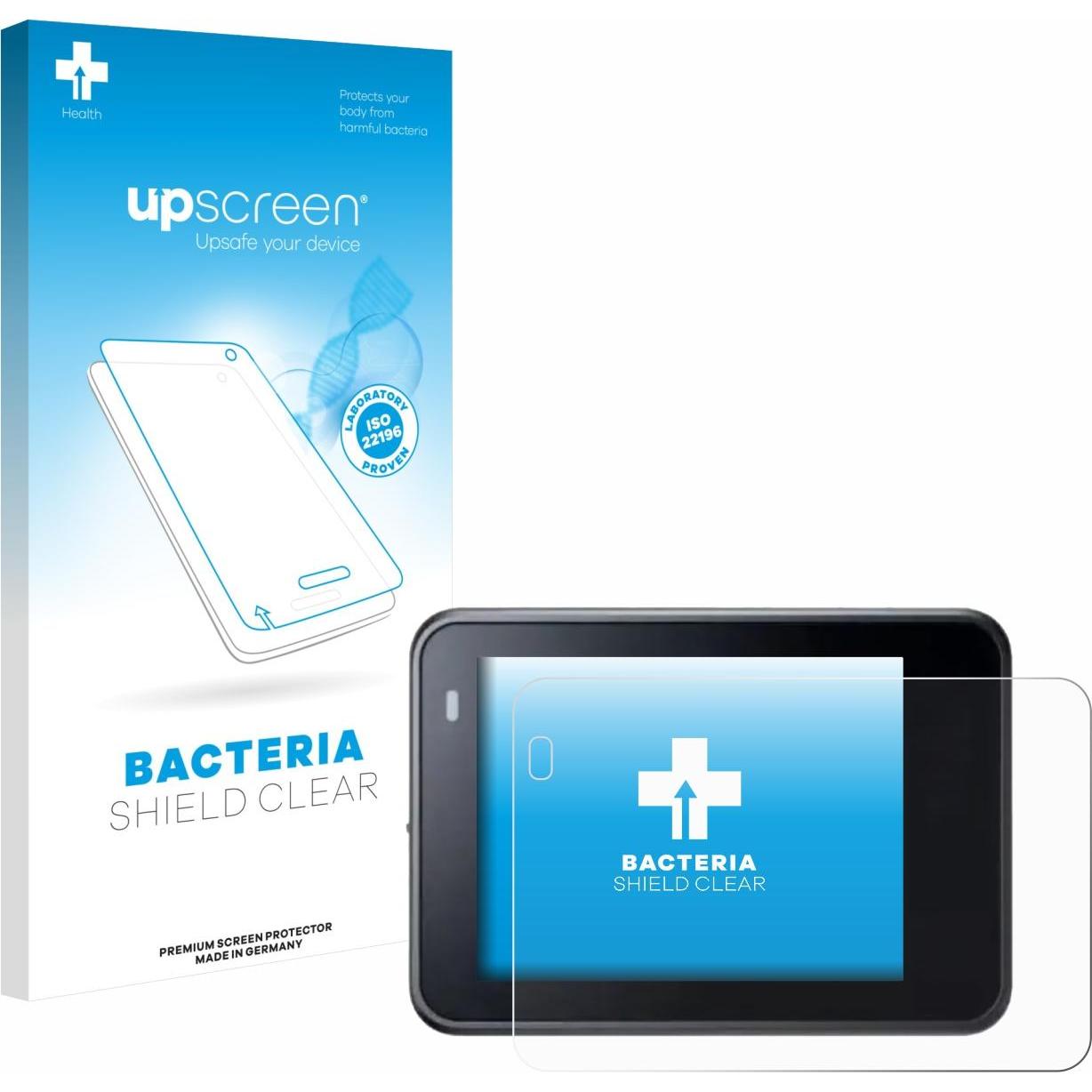 upscreen Pellicola Antibatterica, Accessori action cam, Trasparente