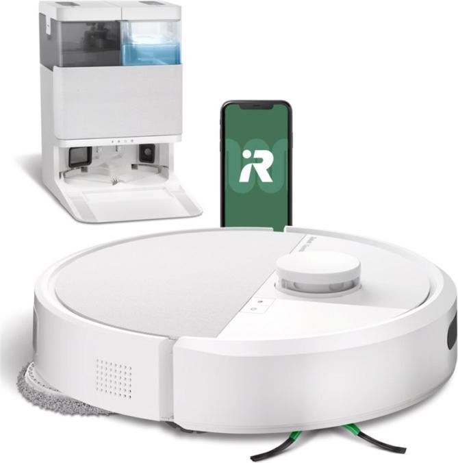 Image du produit iRobot Roomba Plus 405 Combo + AutoWash Dock (7000 Pa, Tampons d'essuyage (rotatifs))