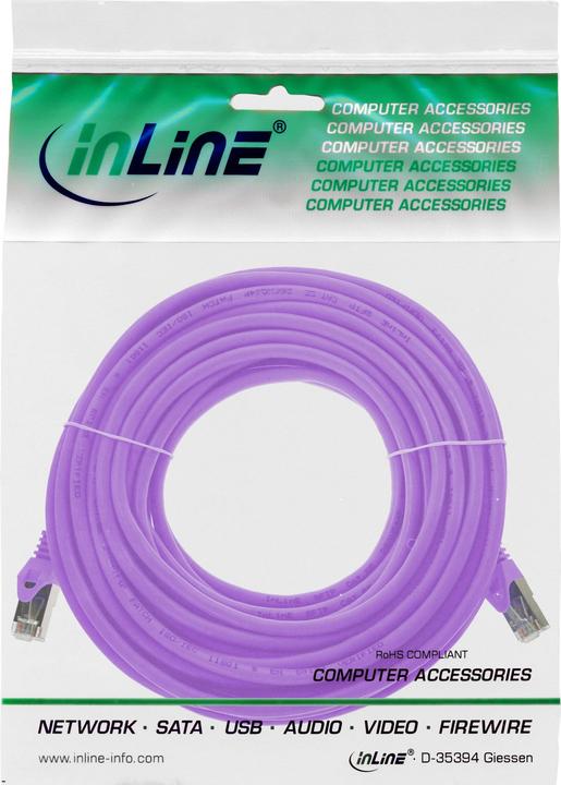Actual product image InLine Patch cable (SF/UTP, CAT5e, 7.50 m)