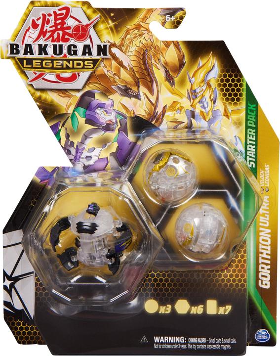 Actual product image Bakugan BAK Starter 3 Pack S5
