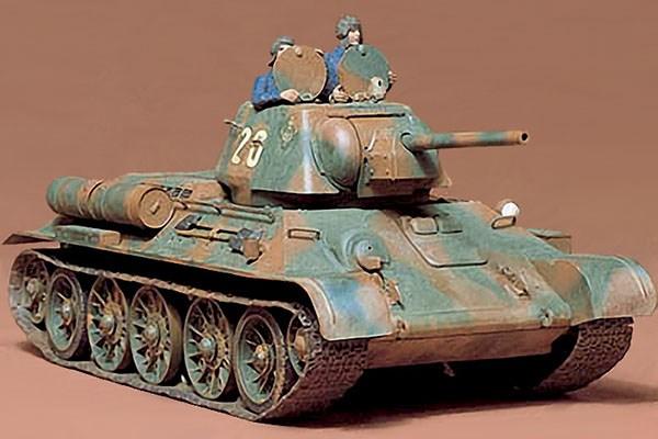 Actual product image Tamiya Russian tank T34/76-1943
