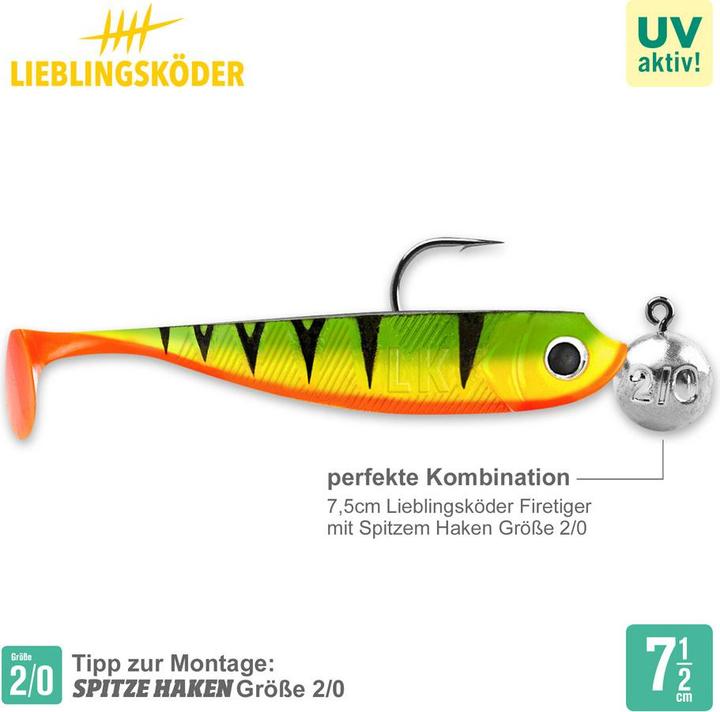 Image du produit Lieblingsköder Tigre de feu (7.50 cm)