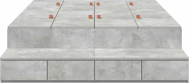 Actual product image vidaXL Storage bed (120 x 190 cm)