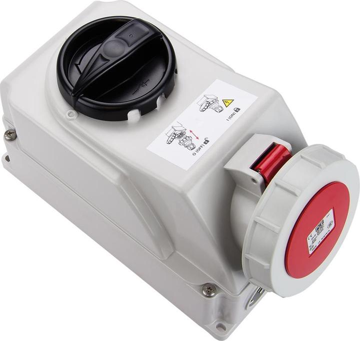 Immagine prodotto PCE 75132-6 Presa a muro spenta 16A 3p 6h IP67
