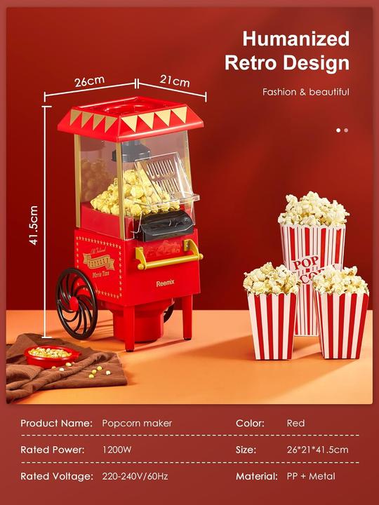 Immagine prodotto Reemix Popcornmaschine