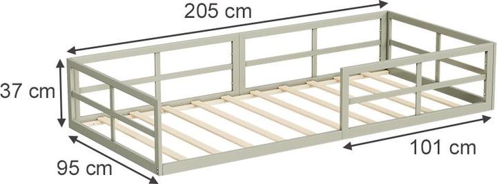 Produktbild VitaliSpa Minno (90 x 200 cm)