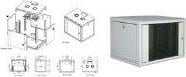 Immagine prodotto Digitus DN-19 20-U-6/6 Armadio a parete (20 HE, Rack da 19 pollici)