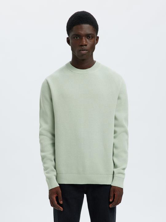 Produktbild Selected Slhdane Ls Knit Structure Crew Neck Noos (M)