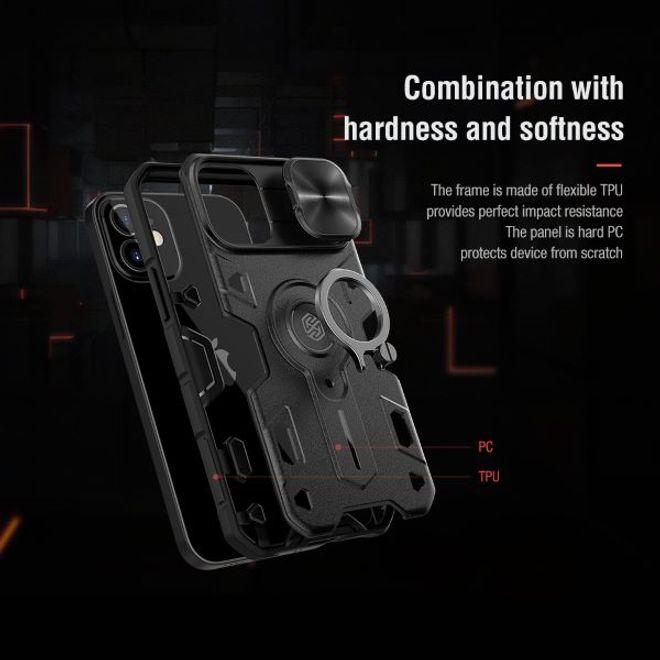 Actual product image Nillkin CamShield Armor Series Hardcase Cover (Apple iPhone 12 mini)