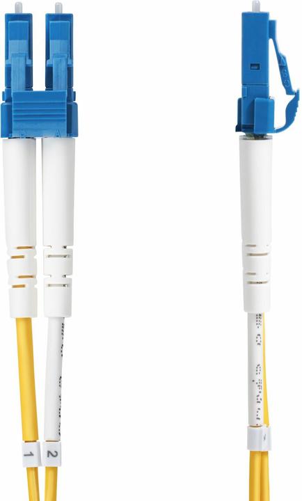 Produktbild StarTech com 1 Meter LWL Patchkabel LC LC (UPC) Singlemode OS2 Duplex, 9/125µm, 10Gbit, Biegeunempfi (1 m)