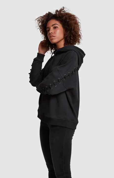 Produktbild Urban Classics Ladies Laced-Up Hoody (XS)