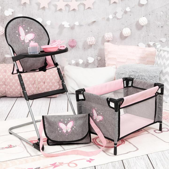 Actual product image Bayer Doll Chair Bed Bag Pacifier Accessories