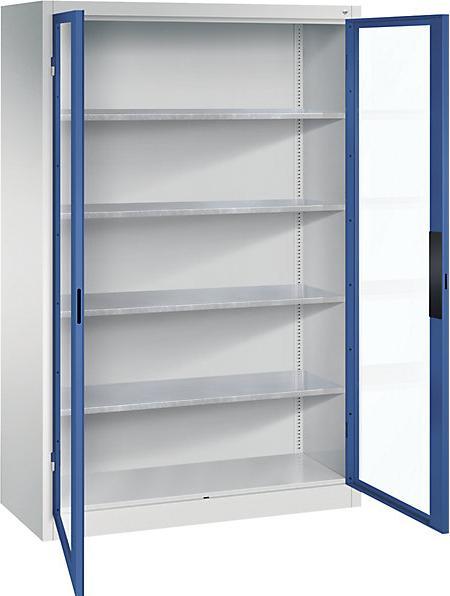 Gentian blue RAL 5010, Light grey RAL 7035