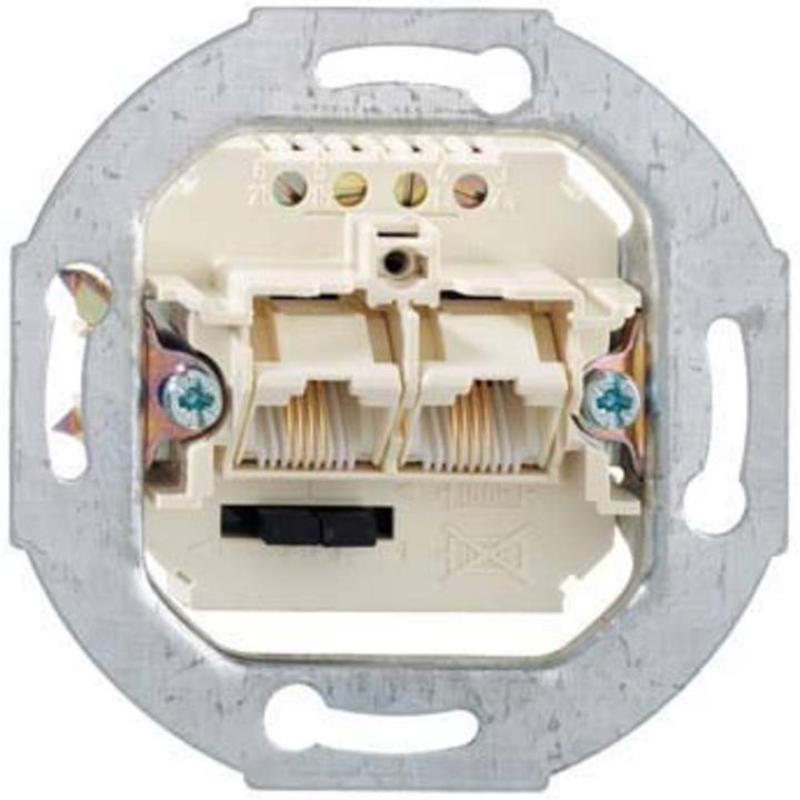 Produktbild Rutenbeck 13010440 - RJ-45 - -5 - 50 °C - Weiss - IP20 - 125 V - 1 A