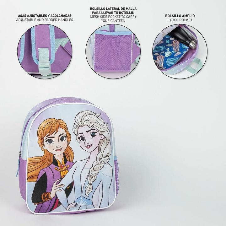 Produktbild Disney Frozen Schulrucksack Hellblau 26 x 30 x 10 cm