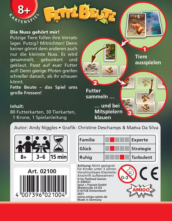 Actual product image Amigo Fat booty (German, 3 - 16 Players)