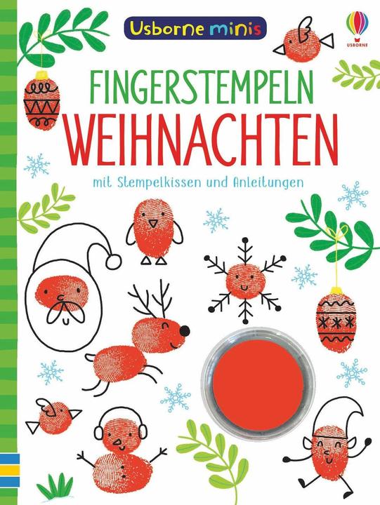 Produktbild Minis - Fingerstempeln: Weihnachten