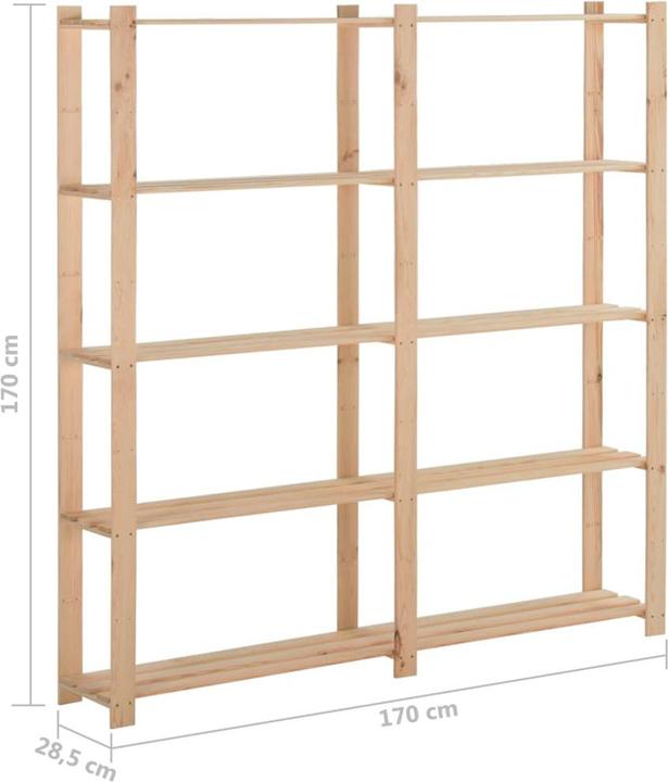 Actual product image vidaXL Lagerregal