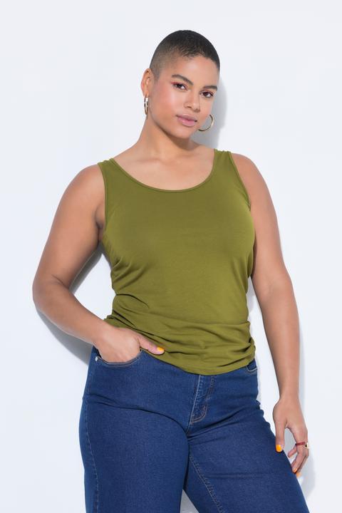 Image du produit Studio Untold Top Basic, encolure large, jersey stretch (58, 60)