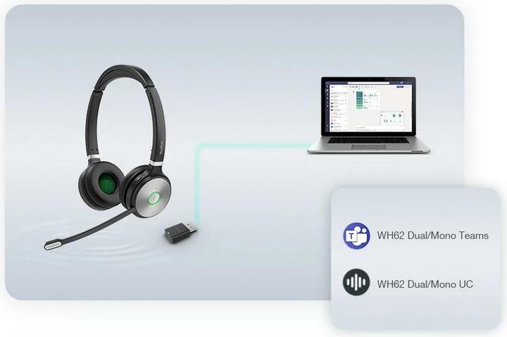 Immagine prodotto Yealink WH6X (Senza fili, USB-A)