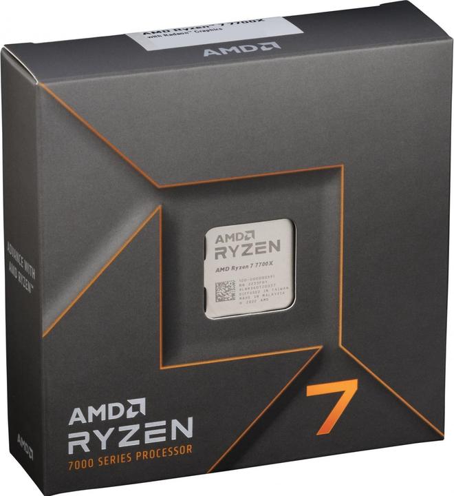 AMD Ryzen 7 7700X (AM5, 4.50 GHz, 8 -Core)