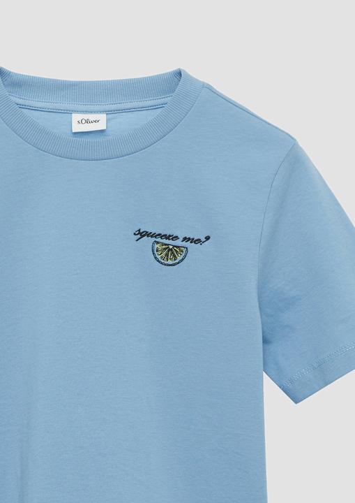 Immagine prodotto S.Oliver T-Shirt T-Shirt aus Jersey mit Stick-Detail (158, 164)