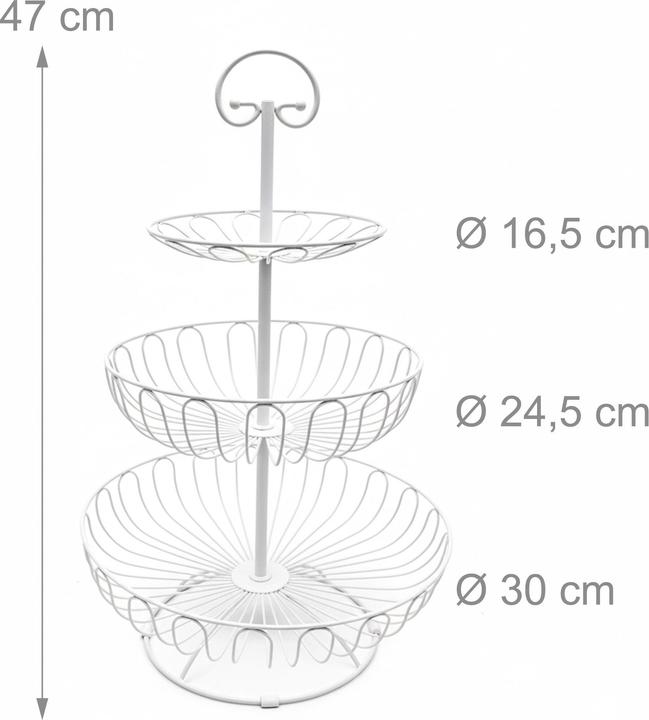 Actual product image Relaxdays Fruit bowl