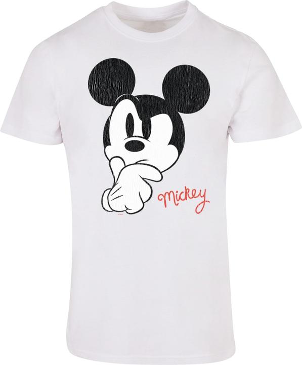 Produktbild Absolute Cult Mickey Mouse - Distressed Ponder Basic T-Shirt - 115097 (3XL)