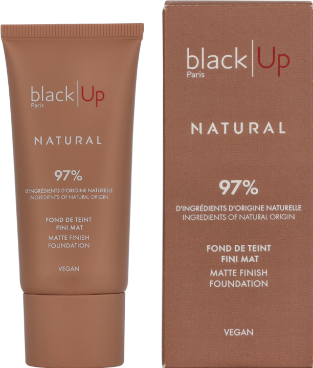 Actual product image Black Up Mat Finish Foundation (#06)