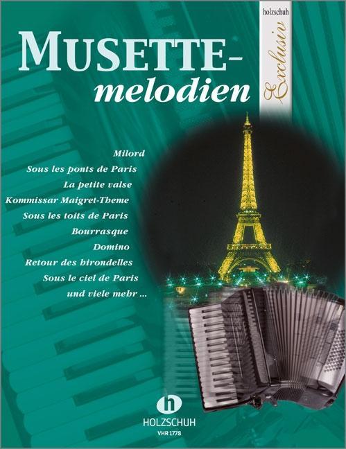 Produktbild Musettemelodien, für Akkordeon (Deutsch, Nelly Leuzinger, 1994)